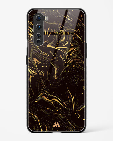 Black Gold Marble Glass Case Phone Cover (OnePlus)