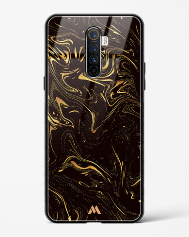 Black Gold Marble Glass Case Phone Cover (Oppo)