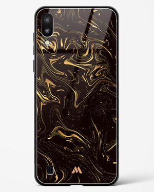 Black Gold Marble Glass Case Phone Cover (Samsung)