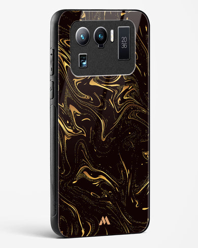 Black Gold Marble Glass Case Phone Cover-(Xiaomi)