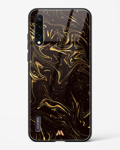 Black Gold Marble Glass Case Phone Cover (Xiaomi)