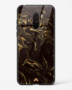 Black Gold Marble Glass Case Phone Cover (Xiaomi)
