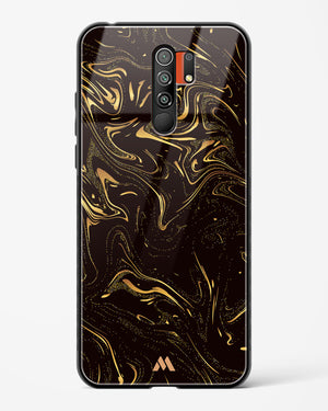 Black Gold Marble Glass Case Phone Cover-(Xiaomi)