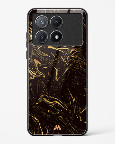 Black Gold Marble Glass Case Phone Cover-(Xiaomi)