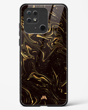 Black Gold Marble Glass Case Phone Cover (Xiaomi)
