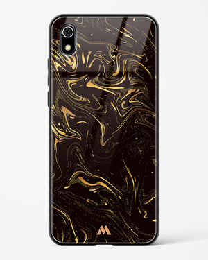 Black Gold Marble Glass Case Phone Cover-(Xiaomi)