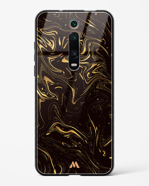 Black Gold Marble Glass Case Phone Cover (Xiaomi)
