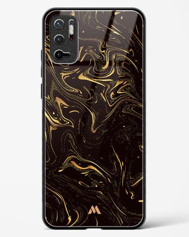 Black Gold Marble Glass Case Phone Cover (Xiaomi)