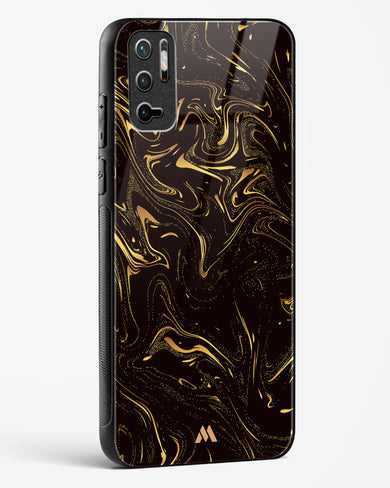 Black Gold Marble Glass Case Phone Cover (Xiaomi)