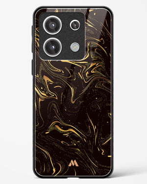 Black Gold Marble Glass Case Phone Cover-(Xiaomi)