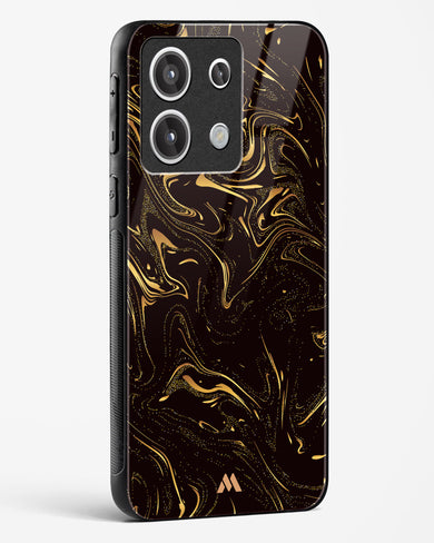 Black Gold Marble Glass Case Phone Cover-(Xiaomi)