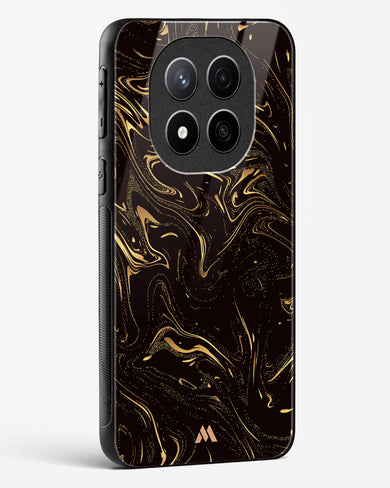 Black Gold Marble Glass Case Phone Cover (Xiaomi)