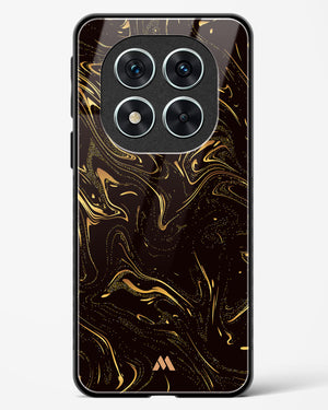 Black Gold Marble Glass Case Phone Cover (Xiaomi)