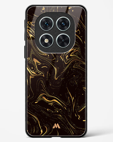 Black Gold Marble Glass Case Phone Cover (Xiaomi)
