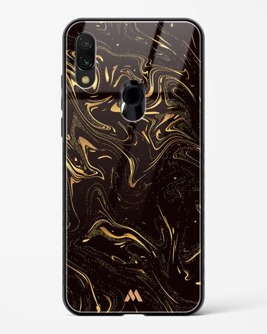 Black Gold Marble Glass Case Phone Cover (Xiaomi)
