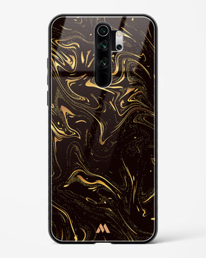 Black Gold Marble Glass Case Phone Cover-(Xiaomi)