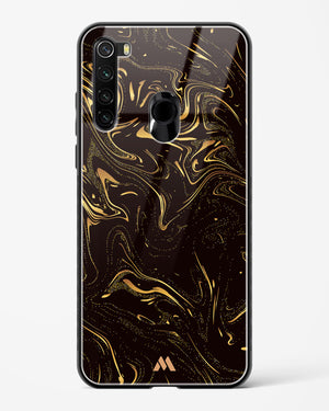 Black Gold Marble Glass Case Phone Cover (Xiaomi)
