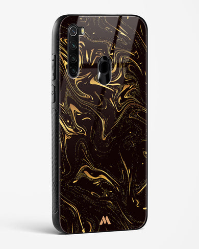 Black Gold Marble Glass Case Phone Cover-(Xiaomi)