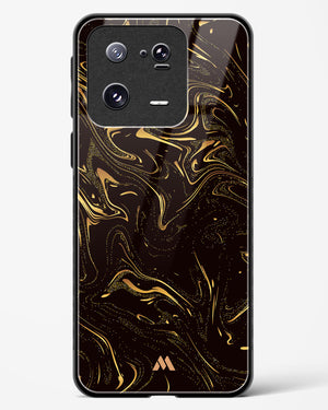 Black Gold Marble Glass Case Phone Cover-(Xiaomi)