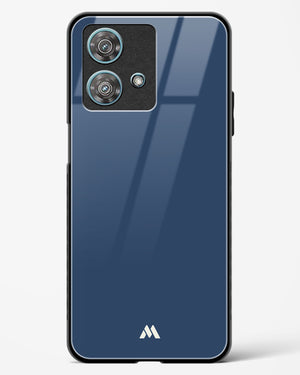 Gray Blue Life Glass Case Phone Cover-(Motorola)