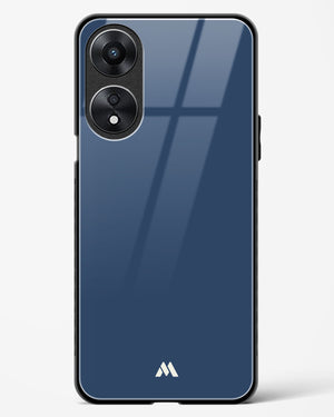 Gray Blue Life Glass Case Phone Cover (Oppo)