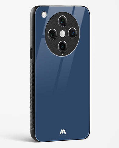 Gray Blue Life Glass Case Phone Cover (Oppo)