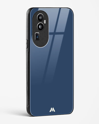 Gray Blue Life Glass Case Phone Cover (Oppo)