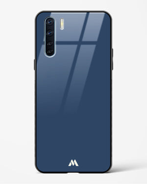 Gray Blue Life Glass Case Phone Cover (Oppo)