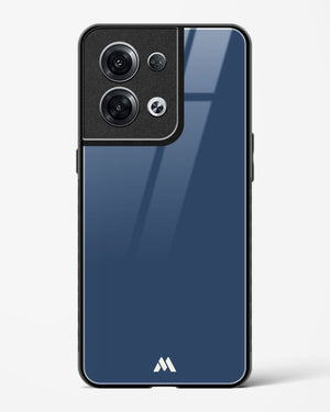 Gray Blue Life Glass Case Phone Cover (Oppo)