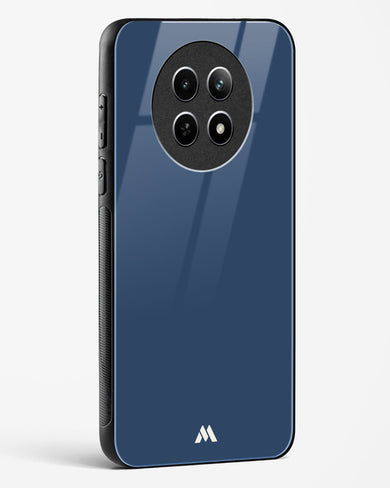 Gray Blue Life Glass Case Phone Cover (Realme)