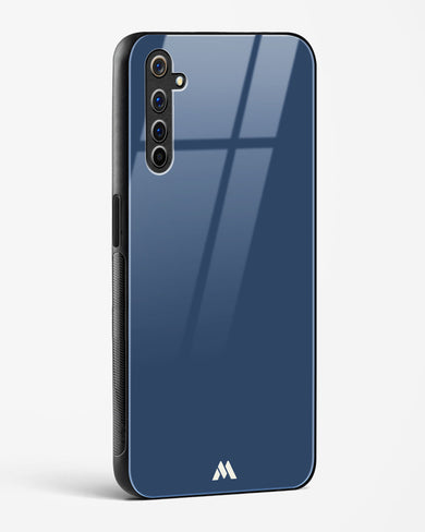 Gray Blue Life Glass Case Phone Cover (Realme)