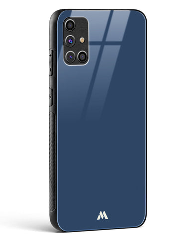 Gray Blue Life Glass Case Phone Cover-(Samsung)