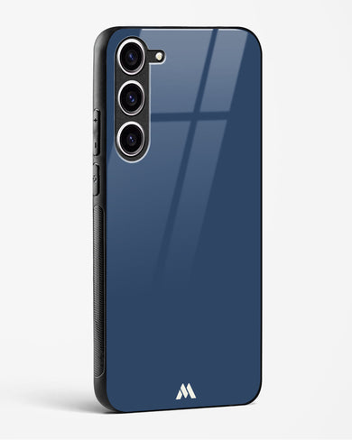 Gray Blue Life Glass Case Phone Cover (Samsung)