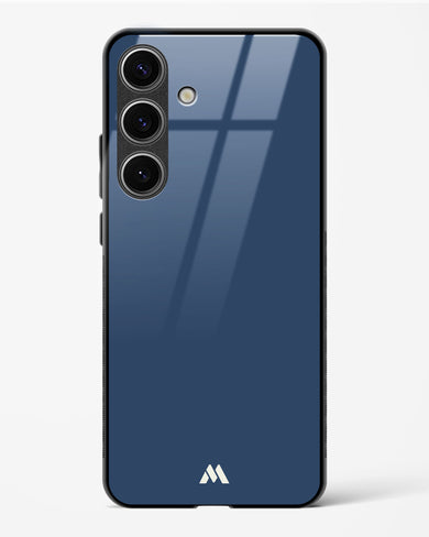 Gray Blue Life Glass Case Phone Cover-(Samsung)