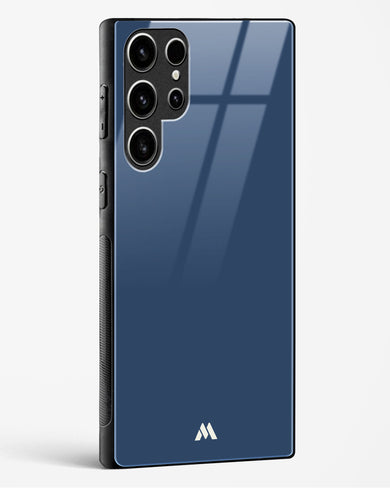 Gray Blue Life Glass Case Phone Cover (Samsung)