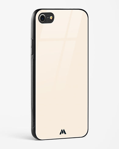 Frosted Ivory Glass Case Phone Cover-(Apple)