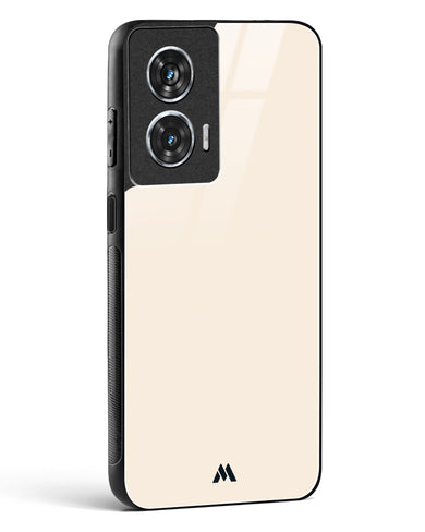 Frosted Ivory Glass Case Phone Cover (Motorola)