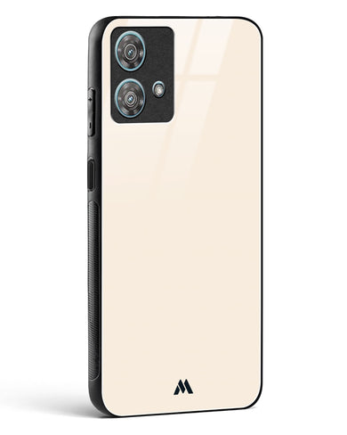 Frosted Ivory Glass Case Phone Cover-(Motorola)