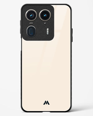 Frosted Ivory Glass Case Phone Cover (Motorola)