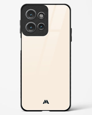 Frosted Ivory Glass Case Phone Cover (Motorola)