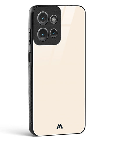 Frosted Ivory Glass Case Phone Cover (Motorola)