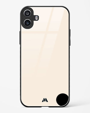 Frosted Ivory Glass Case Phone Cover (Nothing)