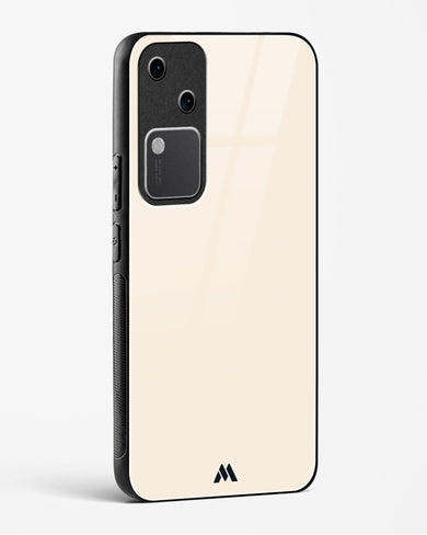 Frosted Ivory Glass Case Phone Cover (Vivo)