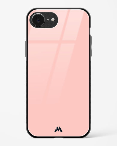 Salmon Pink Glass Case Phone Cover (Apple)