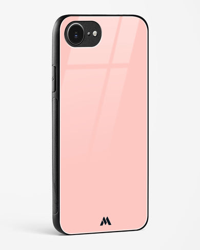 Salmon Pink Glass Case Phone Cover (Apple)