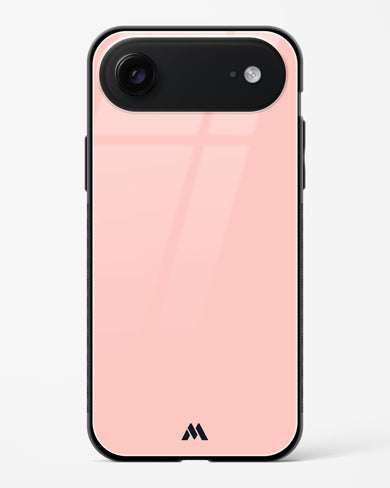 Salmon Pink Glass Case Phone Cover (Apple)