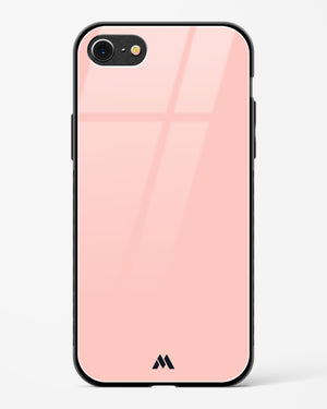 Salmon Pink Glass Case Phone Cover (Apple)