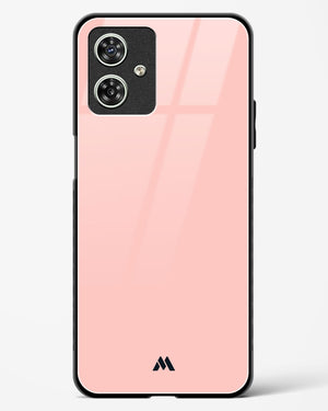 Salmon Pink Glass Case Phone Cover (Motorola)