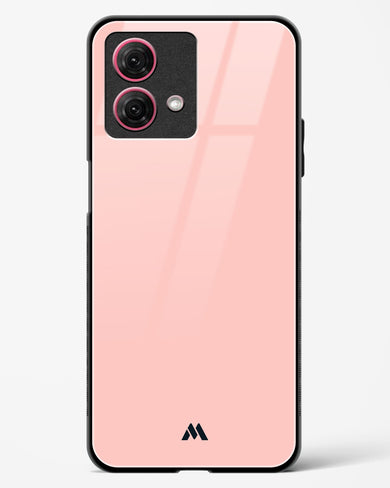 Salmon Pink Glass Case Phone Cover (Motorola)