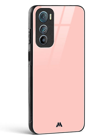 Salmon Pink Glass Case Phone Cover (Motorola)